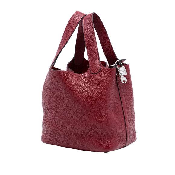 Pre-Loved Hermes Clemence Picotin Lock 18 - Picture 2 of 7